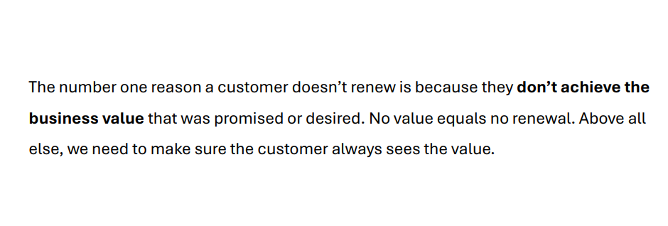 Customer Retention